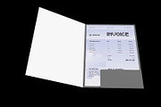 Simple Gradient Invoice, a Stationery Template by Neermana (Thumbnail 2 of 4)