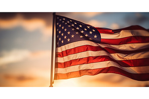 The flag of the United States of, a Nature Photo by ZinetroN