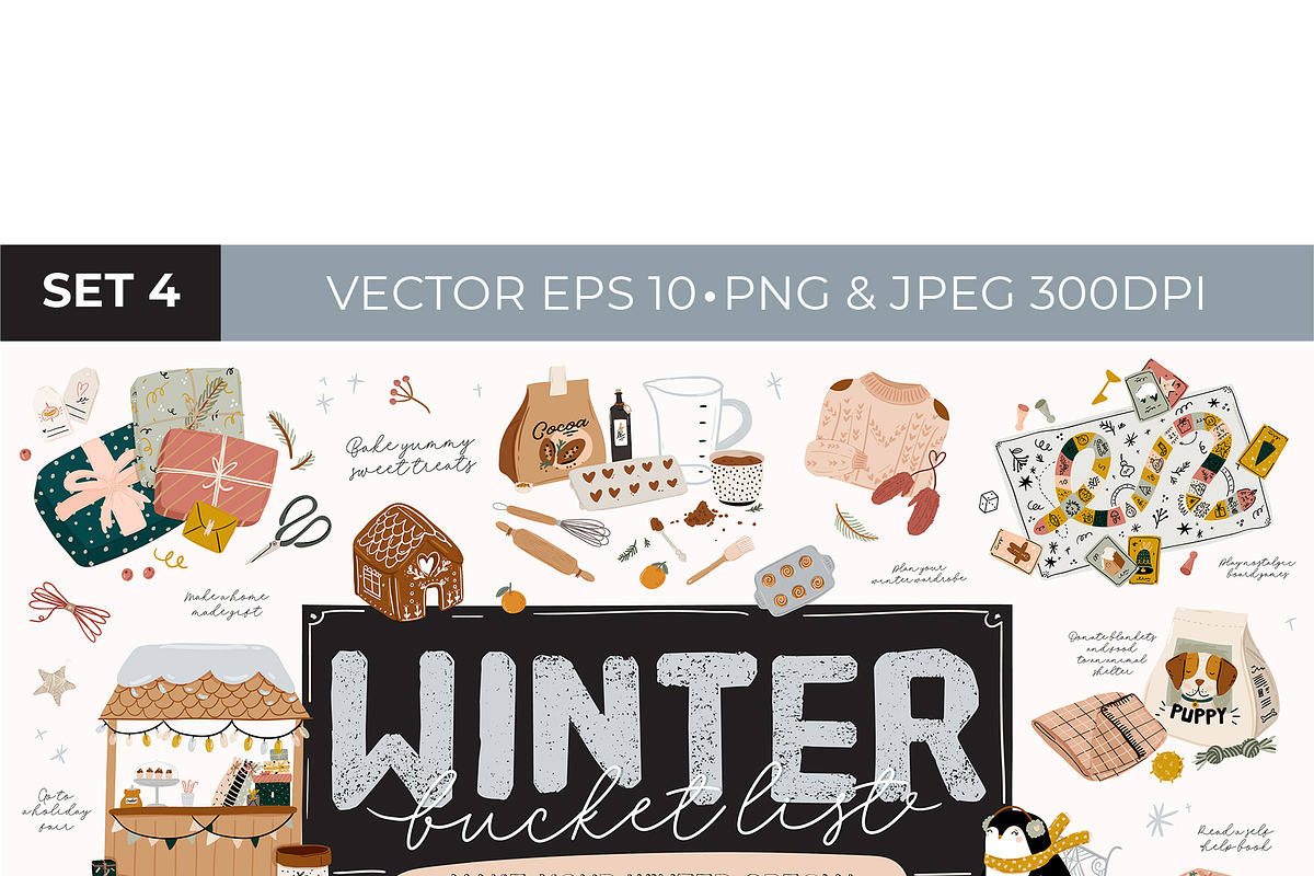 FOUR SEASONS BUNDLE, an Object Graphic by Ruslana Lubenets (Photo 38 of 52)