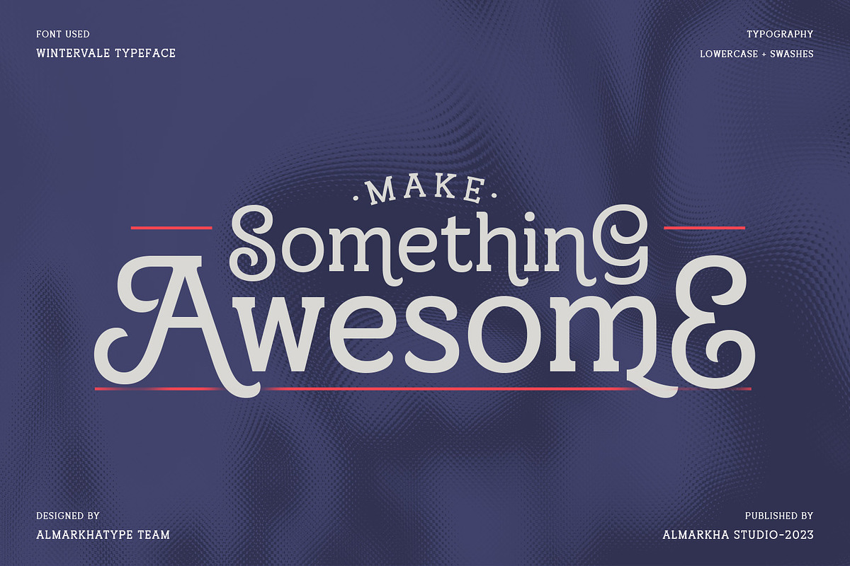 Wintervale – Stylistic Slab Serif, a Slab Serif Font by Almarkhatype (Photo 7 of 13)