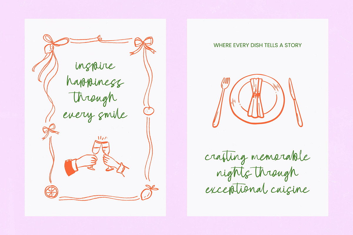 Femhitary Bold Handwritten Font, a Script Font by Letterena Studios Script (Photo 6 of 10)