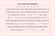 Fox Puddin: 3 Font Styles, a Handwritten Font by Fox7 By Rattana (Thumbnail 11 of 13)