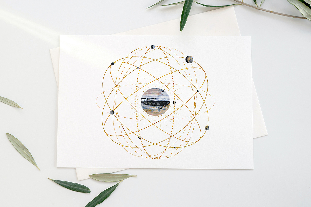 Celestial Art & Acrylic Textures, an Object Graphic by CatJello Graphics (Photo 18 of 31)