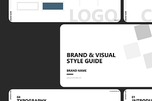 Brand Guideline Kit XD 40pages