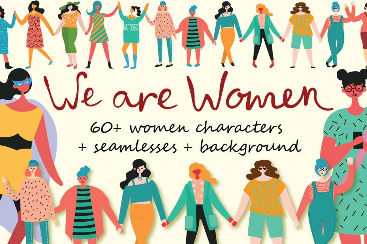 We are women, an Illustration by Virinaflora (Photo 1 of 5)