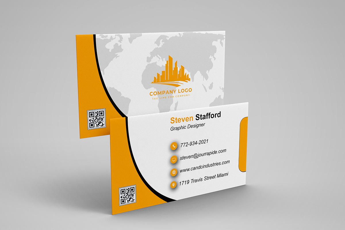 Simple Business Card PSD preview 6