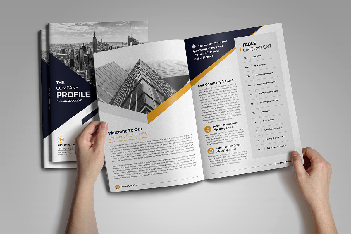 Company Profile Template V7, a Brochure Template by JanySultana (Photo 13 of 14)