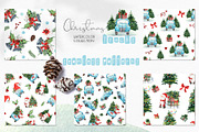Watercolor Christmas trucks, an Object Graphic by Ana-Sakuta (Thumbnail 13 of 19)