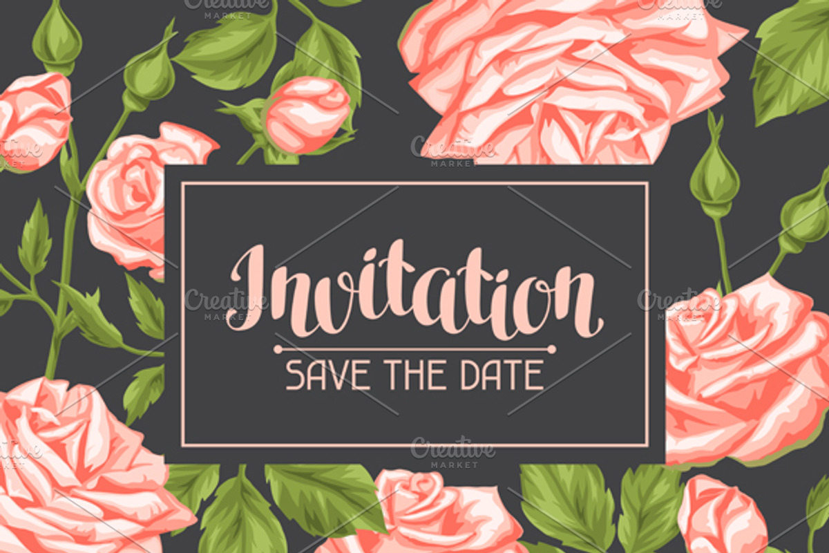 Wedding invitation cards., a Card Template by incomible (Photo 3 of 3)