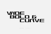 MBF Mechania - futuristic bold font, a Sans Serif Font by MoonBandit (Thumbnail 4 of 5)