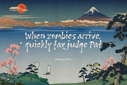 Amanojaku - Traditional Brush Font, a Script Font by tkzgraphic (Thumbnail 5 of 9)
