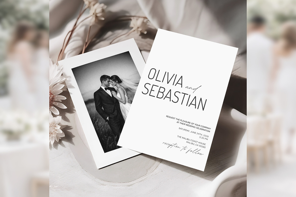Elegant Invitation Suite Canva bd008, an Invitation Template by TyphoonStudio (Photo 7 of 10)