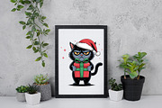 FunnyChristmat Cat Lovers Png, an Illustration by Daily.Designs (Thumbnail 5 of 5)