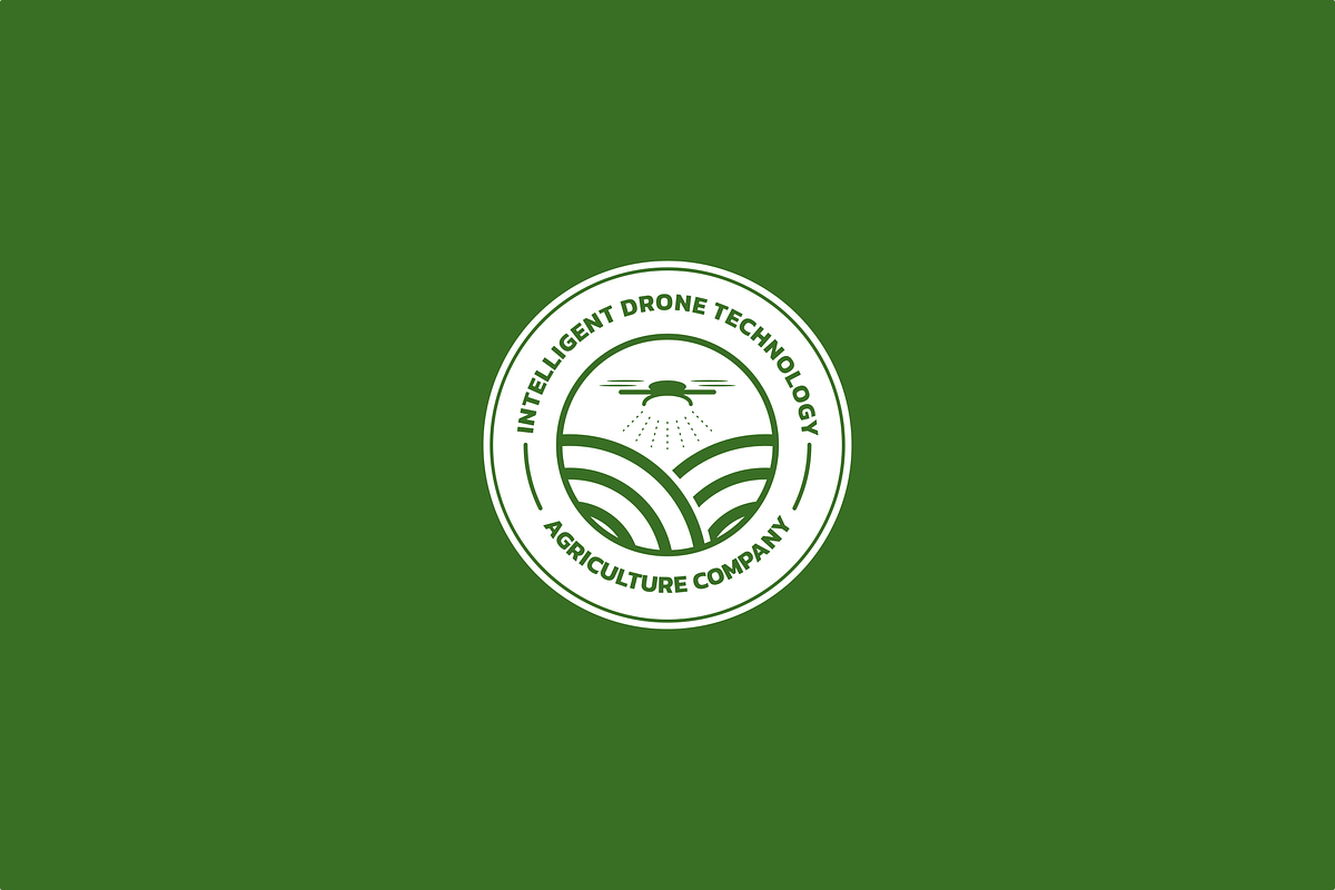 Smart drone farming logo, a Branding & Logo Template by zuhudsgn (Photo 3 of 3)