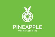 PineApple - Juice Logo Template, a Branding & Logo Template by Creattlle (Thumbnail 2 of 4)