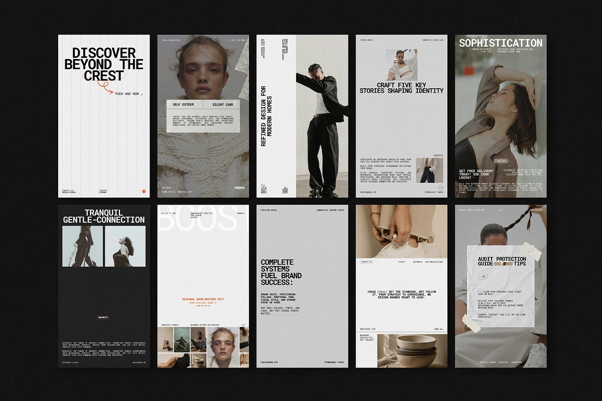 ZENO | Instagram Template (III), a Social Media Template by The Aesthetic Studio (Photo 10 of 10)