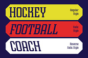 CS House – Sporty Font, a Slab Serif Font by Craft Supply Co. (Thumbnail 3 of 8)
