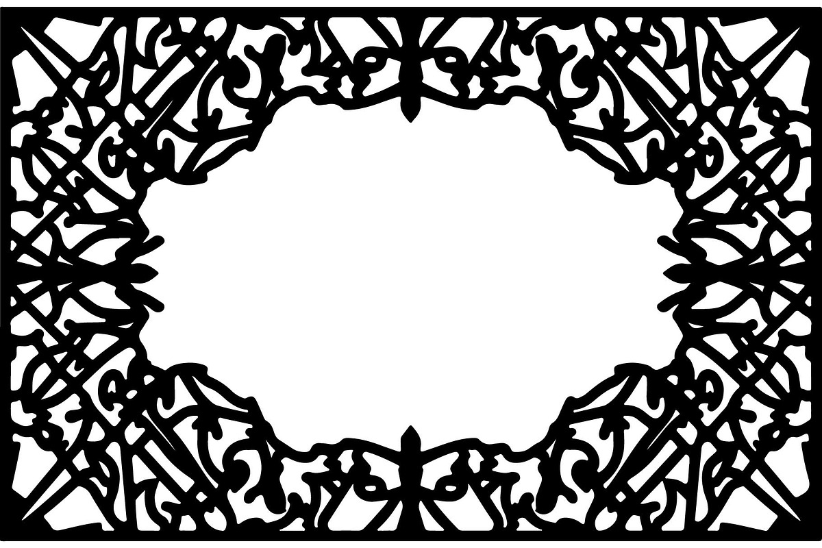 Intricate Decor Panel Bundle, an Object Graphic by Designer_Momina (Photo 7 of 13)