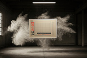 Floating Poster Mockups with Dust, a Mockup by Luuqas Design (Thumbnail 8 of 8)