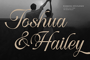 Kasfia Sirius | Classic Script, a Script Font by gracetype_studio (Thumbnail 3 of 11)
