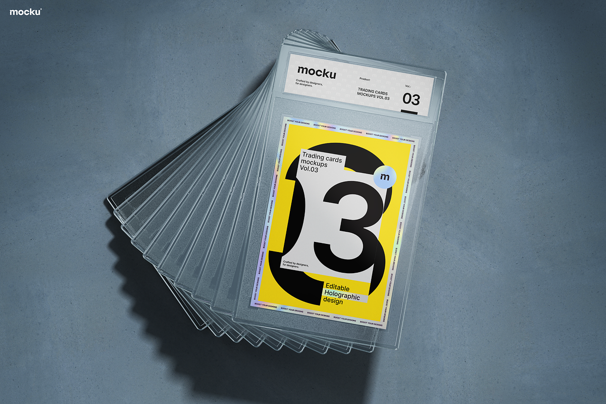 Trading Card Mockups - VOL 03, a Product Mockup by Mocku (Photo 5 of 18)
