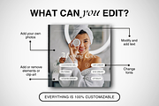 Skincare Instagram Canva Templates, a Social Media Template by DesignsbyMariaStudio (Thumbnail 5 of 10)