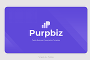 Purple Business Keynote, a Presentation Template by Pixslides (Thumbnail 3 of 8)