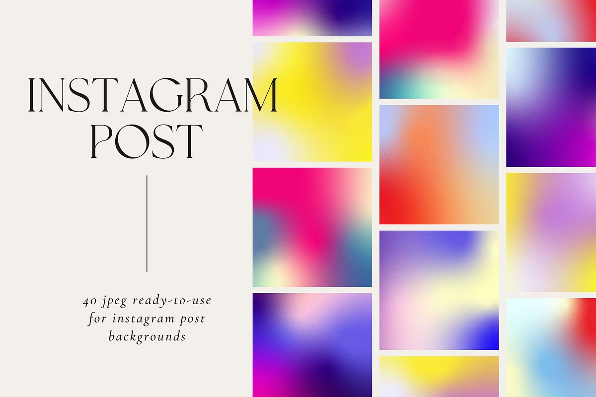 Vibrant Retro Grainy GRADIENTS, a Background Graphic by Lyrata Studio (Photo 12 of 24)