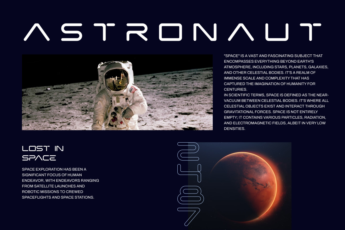 Votage Futuristic Font, a Script Font by Catalystco Studio (Photo 3 of 7)