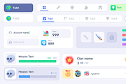 GUI Pro - Simple Casual, an UI Kit Template by LAYERLAB (Thumbnail 11 of 108)