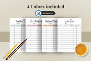 Editable Sales Printable Tracker, a Templates & Theme by Snapybiz (Thumbnail 3 of 6)