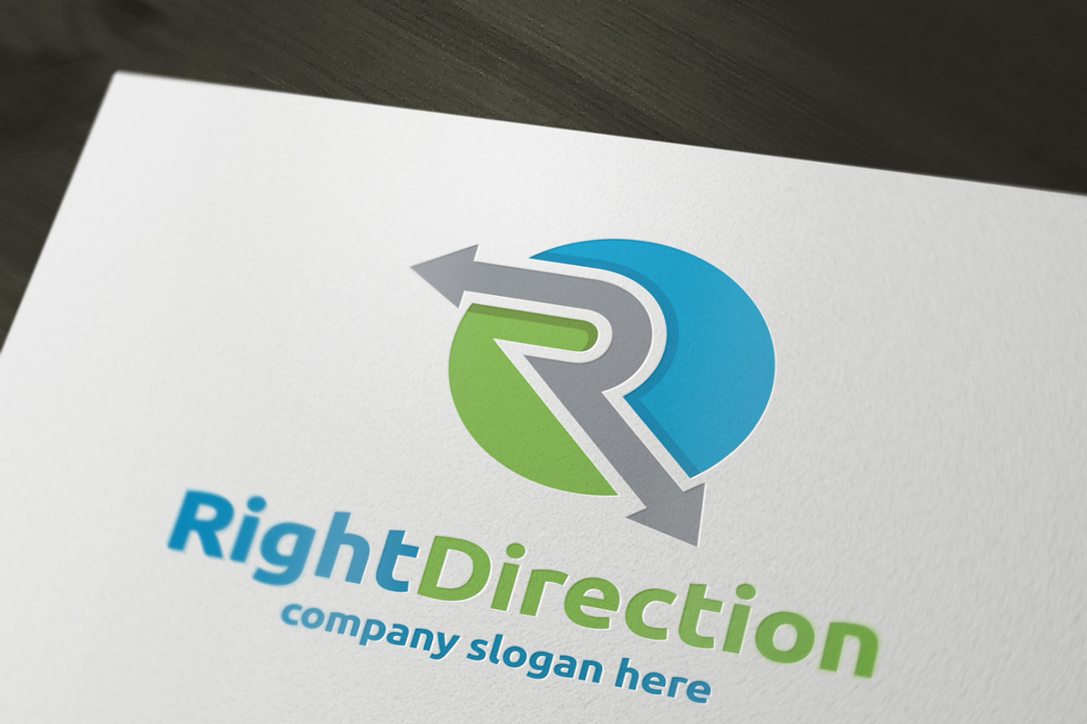 Right Direction, a Branding & Logo Template by dm243 (Photo 2 of 3)