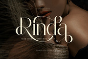 Rinda Luxury Serif Display Font, a Serif Font by Perfectype (Thumbnail 1 of 8)