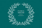Christmas wreath, Winter Frame SVG, an Object Graphic by ClipartMuchLove (Thumbnail 4 of 6)