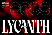 LYCANTH - Dramatic Editorial, a Serif Font by Eotype Studio (Thumbnail 1 of 9)