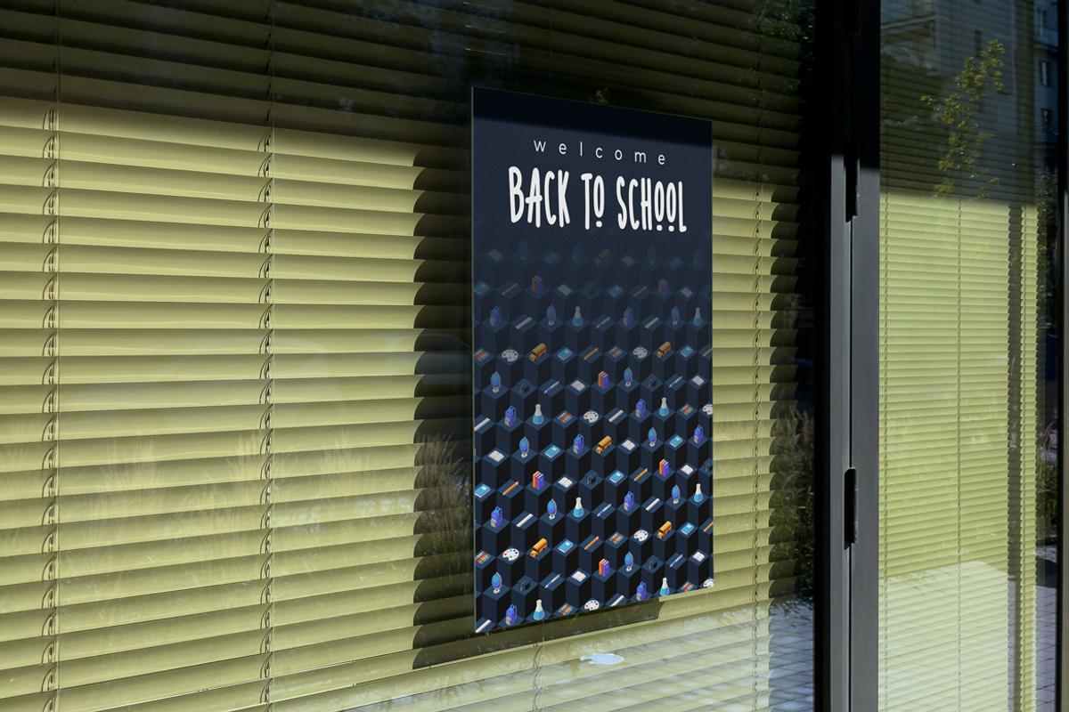 Isometric Back to School Patterns, a Pattern Graphic by oelhoem (Photo 3 of 5)