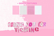 Barbiecore Ransom PNG Pink Letters, an Object Graphic by BORT GRAPHIC (Thumbnail 8 of 8)