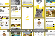 Pawte – Pet Grooming App Design, an App Template by twinstd (Thumbnail 3 of 5)