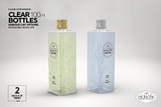 Clear 100ml PET Bottles Mockup, a Packaging Mockup by INCDesign (Thumbnail 5 of 10)