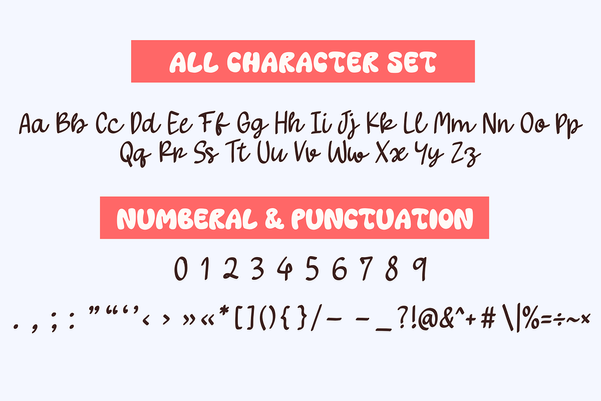 Summer Baseball is Groovy font duo, a Handwritten Font by Brown Cupple (Photo 7 of 8)