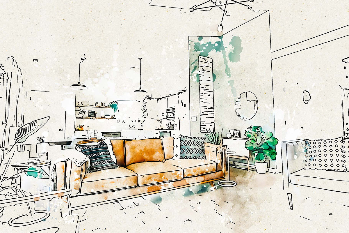 Urban Sketch Art Photoshop Action, an Action Add-On by MRI STUDIO (Photo 10 of 11)