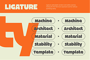 FORMEDIAL - Retro Geometric Display, a Sans Serif Font by Cruizy & Co (Thumbnail 6 of 11)