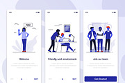 15 Onboarding Screens for App, a Templates & Theme by Creative Graphics (Thumbnail 2 of 9)