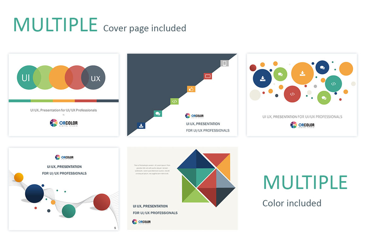 UI/UX PowerPoint Presentation, a Presentation Template by ORCOLOR (Photo 6 of 7)