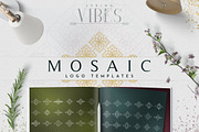[Spring Vibes] 40 Mosaic Logos -50%, a Branding & Logo Template by VP Fonts (Thumbnail 1 of 27)