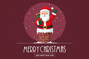Merry Christmas & Happy New Year PSD, a Social Media Template by Qaseem Zaidi Graphics (Thumbnail 1 of 2)