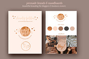 Pretty Premade Branding & Logo Kit, a Branding & Logo Template by Laras Wonderland (Thumbnail 4 of 9)
