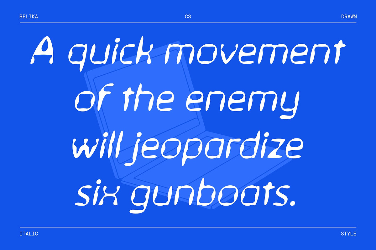 CS Belika Drawn, a Sans Serif Font by Craft Supply Co. (Photo 6 of 8)