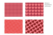 Mother's Day Patterns (and Assets), a Pattern Graphic by SUBCUTANEO STORE (Thumbnail 2 of 5)