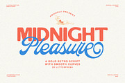 Midnight Pleasure - Font Duo!, a Script Font by Letter Fresh (Thumbnail 10 of 10)